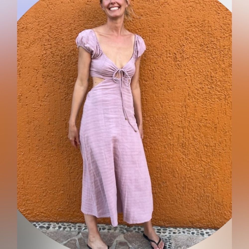 Free People Cutout Dress